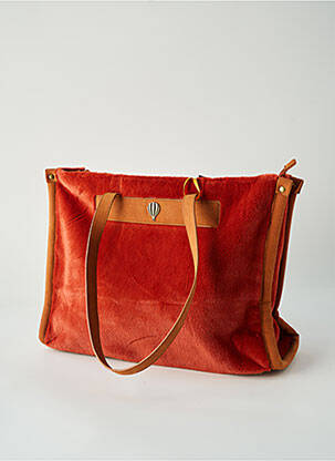 Sac orange LE VOYAGE EN PANIER femme