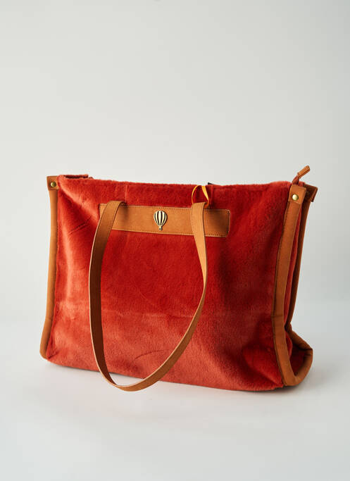 Sac orange LE VOYAGE EN PANIER femme