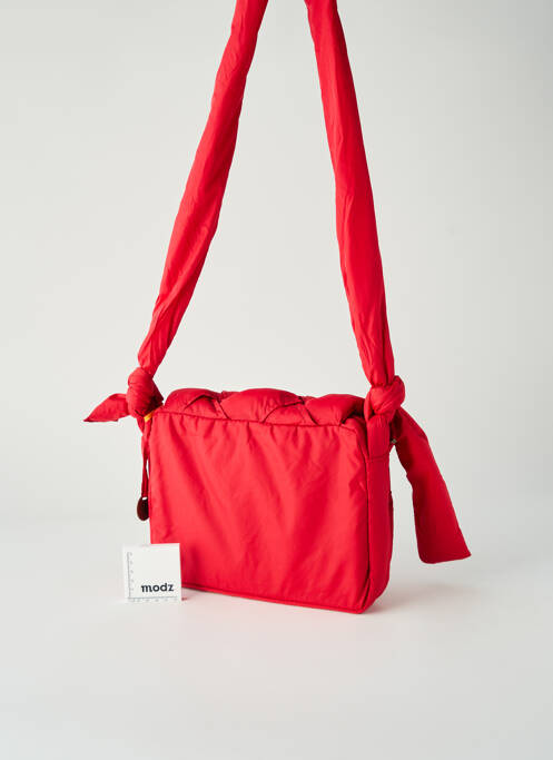 Sac multipoches forme rectangulaire rouge LE VOYAGE EN PANIER femme