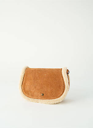 Sac multipoches marron PIECES femme