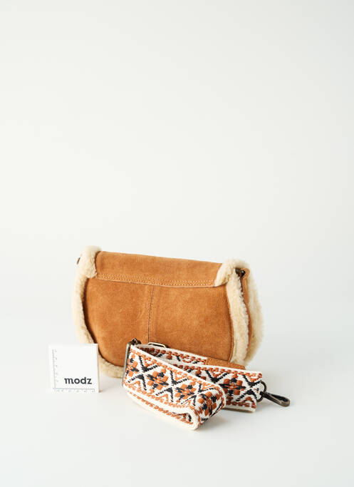 Sac marron PIECES femme