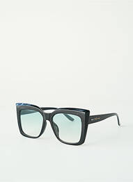 Lunettes de soleil imprimé fantaisie noir IYÜ femme