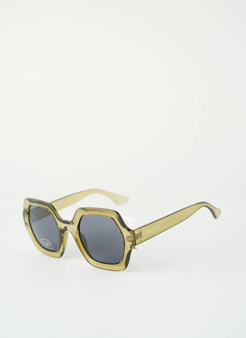 Lunettes de soleil vert IYÜ femme