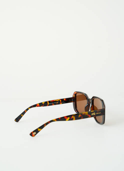 Lunettes de soleil marron IYÜ femme