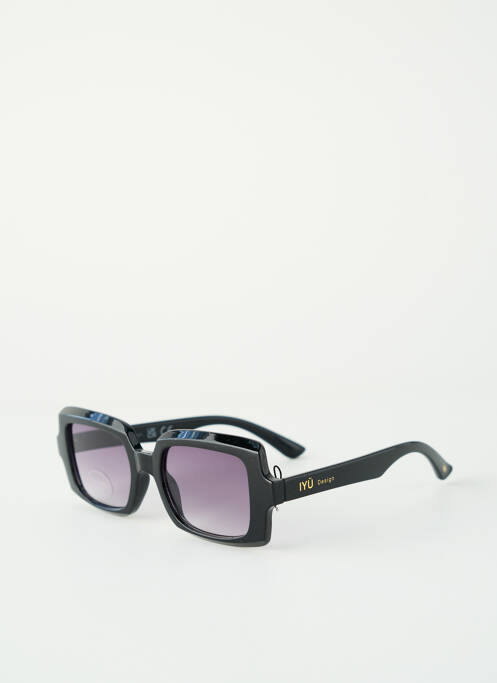 Lunettes de soleil noir IYÜ femme