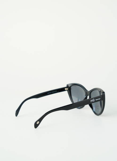 Lunettes de soleil noir IYÜ femme