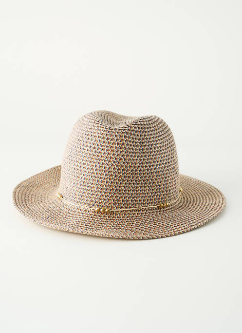 Chapeau beige PIECES femme