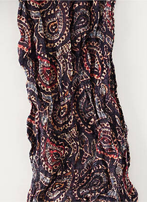 Foulard imprimé fantaisie bleu MAISON HOTEL femme