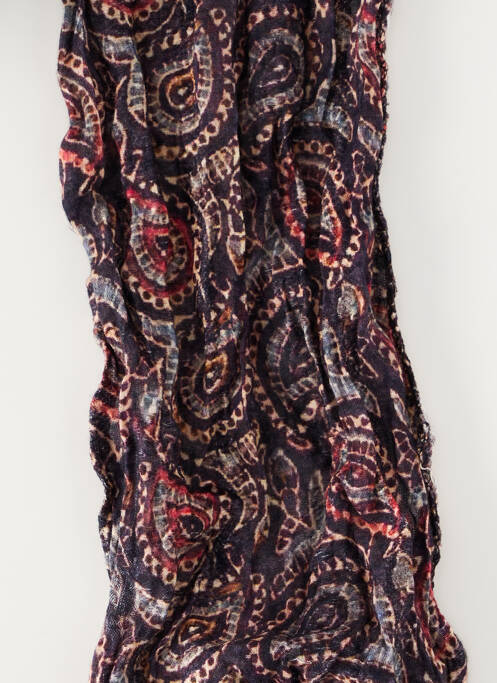 Foulard imprimé fantaisie bleu MAISON HOTEL femme