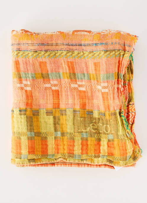 Foulard orange LETOL femme