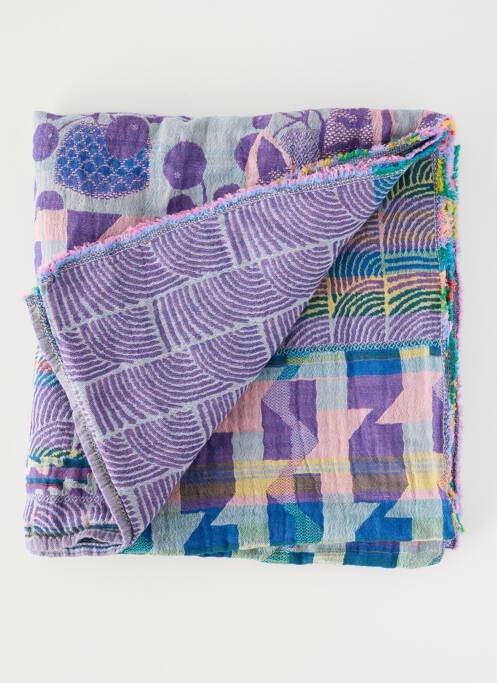Foulard violet LETOL femme