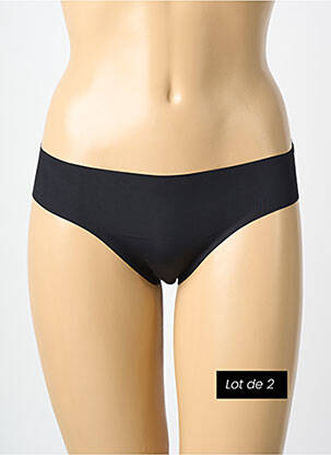 Culotte stretch noir ICHI femme