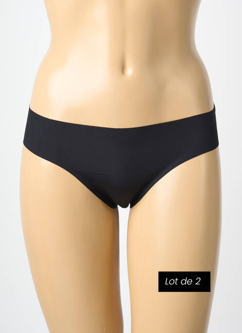 Culotte stretch noir ICHI femme