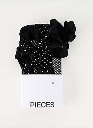 Collants stretch noir PIECES femme