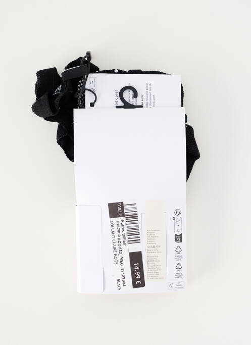 Collants noir PIECES femme