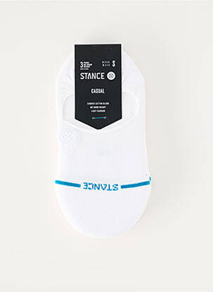 Chaussettes stretch blanc STANCE unisexe