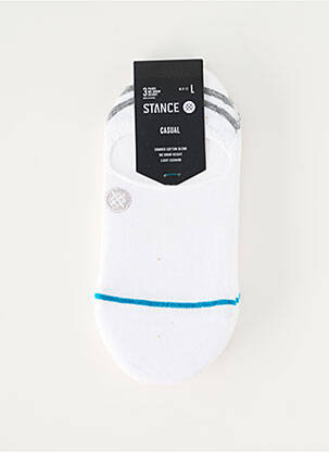Chaussettes stretch blanc STANCE unisexe