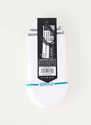 Chaussettes stretch blanc STANCE unisexe