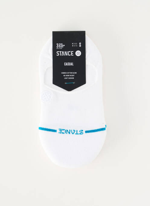 Chaussettes stretch blanc STANCE unisexe