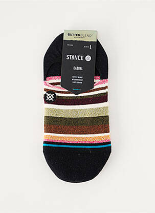 Chaussettes stretch noir STANCE unisexe
