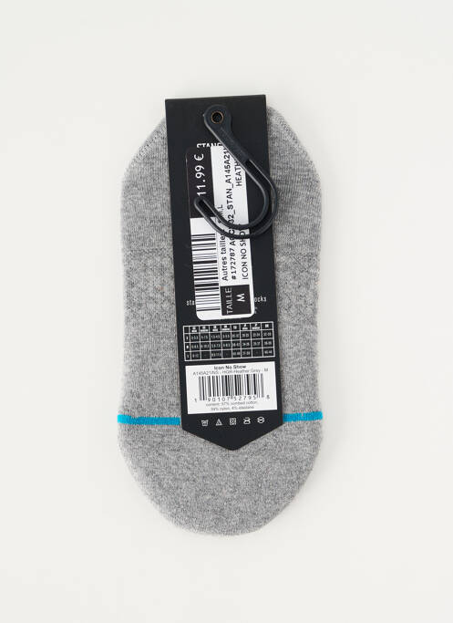 Chaussettes gris STANCE unisexe