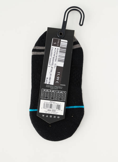 Chaussettes noir STANCE unisexe