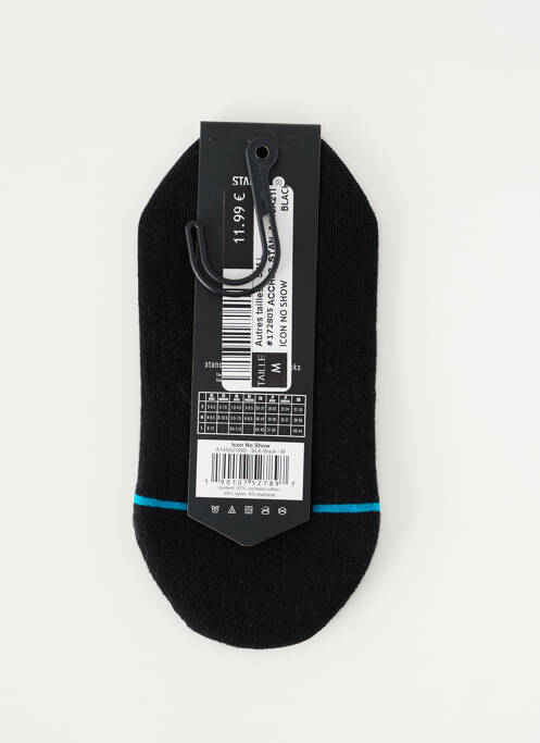 Chaussettes noir STANCE unisexe