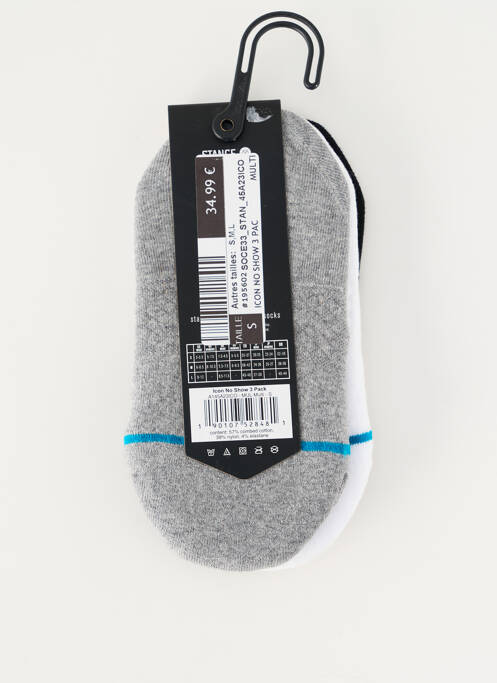 Chaussettes noir STANCE femme