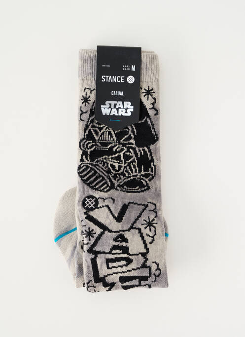 Chaussettes gris STANCE homme