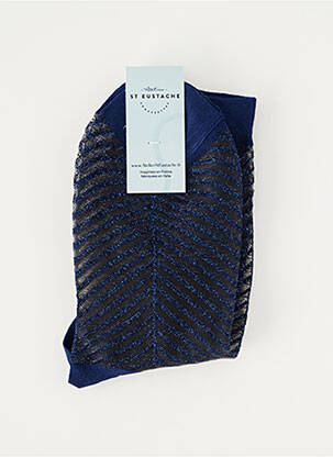 Chaussettes bleu ATELIER ST EUSTACHE femme