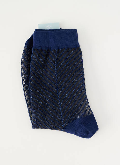 Chaussettes bleu ATELIER ST EUSTACHE femme