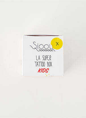Accessoire divers imprimé fantaisie blanc SIOOU enfant