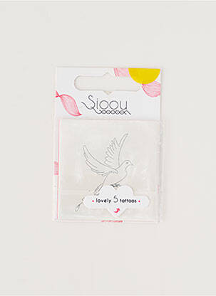 Accessoire divers imprimé fantaisie blanc SIOOU femme