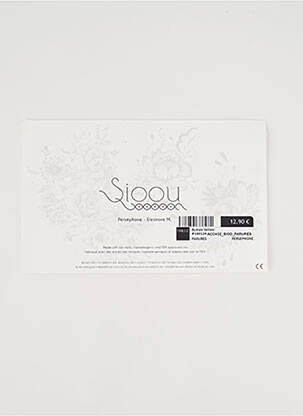 Accessoire divers imprimé fantaisie blanc SIOOU femme