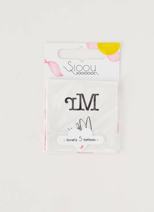 Accessoire divers imprimé fantaisie blanc SIOOU femme