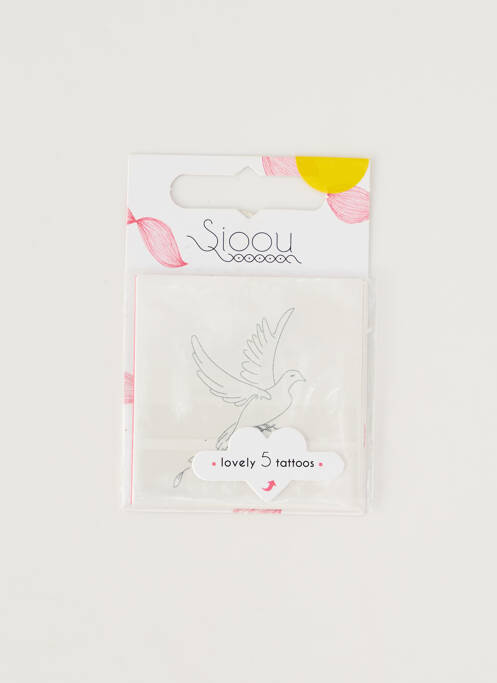 Accessoire divers imprimé fantaisie blanc SIOOU femme
