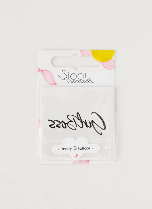 Accessoire divers imprimé fantaisie blanc SIOOU femme