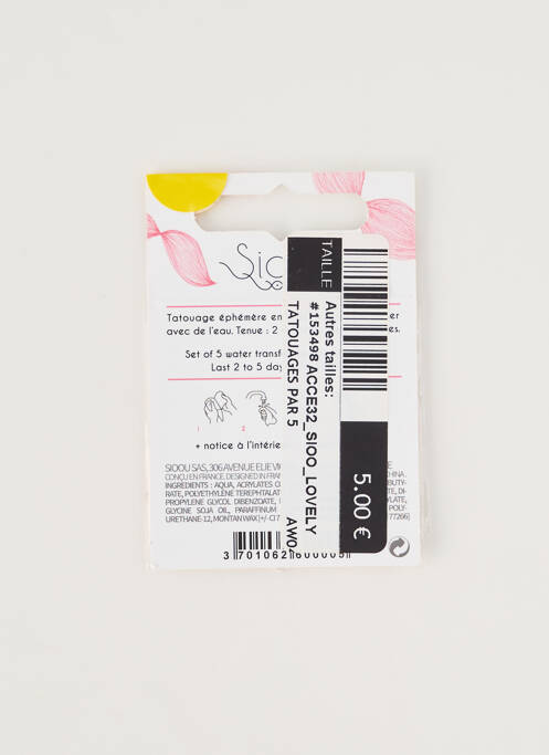 Accessoire divers blanc SIOOU femme