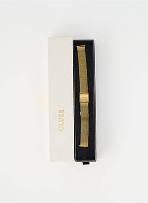 Bracelet de montre matériaux métal or CLUSE femme
