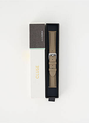 Bracelet de montre fermeture boucle(s) vert CLUSE femme