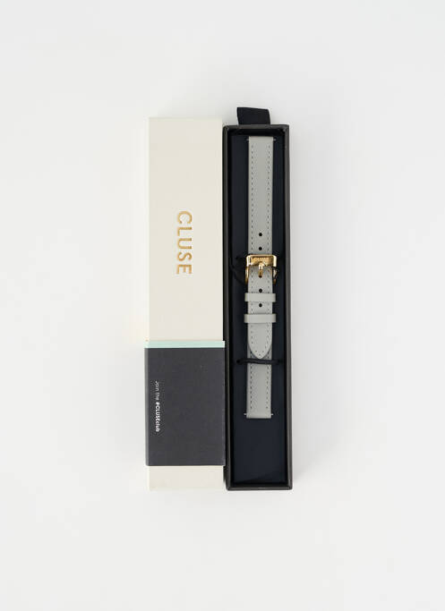 Bracelet de montre fermeture boucle(s) gris CLUSE femme