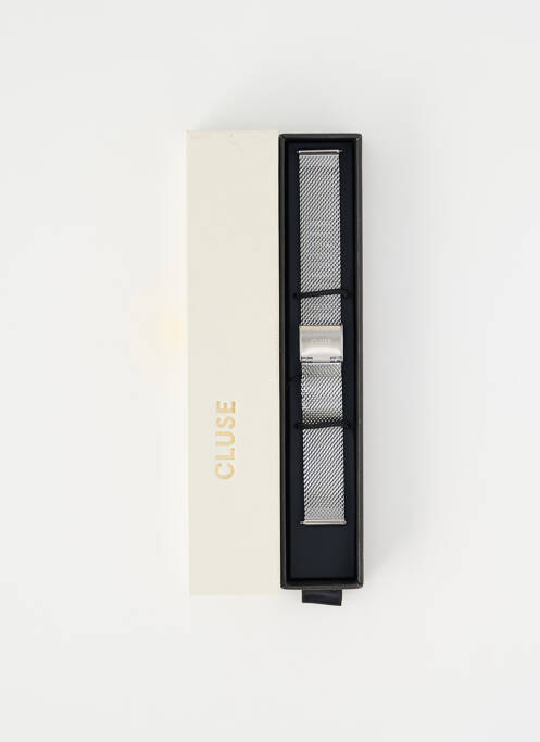 Bracelet de montre matériaux métal argent CLUSE femme