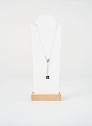 Collier matériaux argent argent ZAG femme