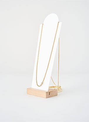 Collier fermeture fermoir mousqueton or LOVELY DAY femme