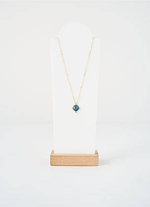 Collier ornement pierre or ZAG femme