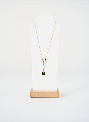 Collier fermeture fermoir mousqueton vert ZAG femme