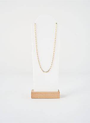 Collier fermeture fermoir en t bleu ZAG femme