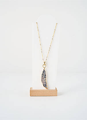 Collier ornement pierre or ZAG femme