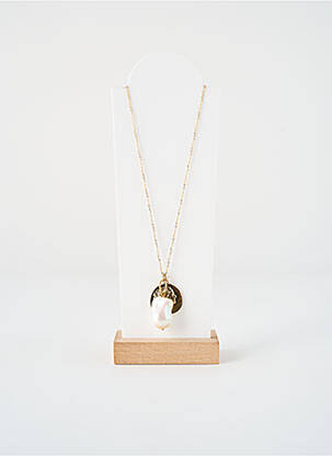 Collier ornement pierre or ZAG femme