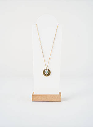 Collier imprimé or LOVELY DAY femme